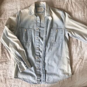 Top man denim shirt